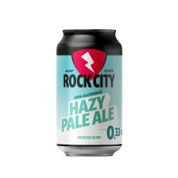 Rock City Non-Alcoholic Hazy Pale Ale – American Blond 0,33% - Rock City Brewing