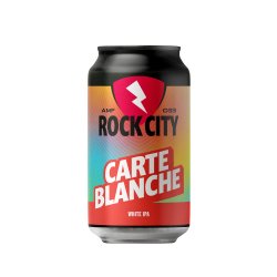 Rock City Carte Blanche (2023) – White IPA 5,5% - Rock City Brewing