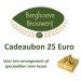Cadeaubon 25 Euro 