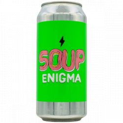 Garage Beer Co.  SOUP ENIGMA - Rebel Beer Cans