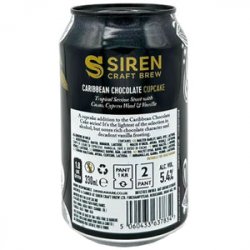 Siren Craft Brew Siren Caribbean Chocolate Cupcake 2023 - Beer Shop HQ