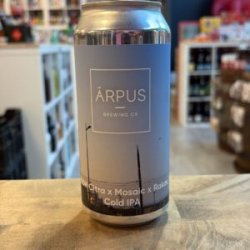 Ārpus Brewing Co. DDH Citra X Mosaic X Rakau Cold IPA Ārpus Brewing Co. DDH Citra X Mosaic X Rakau Cold IPA