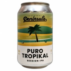 Cervecera Península  Puro Tropikal 33cl - Beermacia