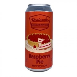 Península Raspberry Pie Pastry Kettle Sour 44cl - Beer Sapiens