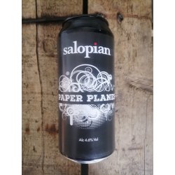 Salopian Paper Planes 4.6% (440ml can) - waterintobeer