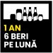 Abonament SERIOS (6 beri  luna) timp de 1 AN 