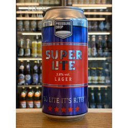 Pressure Drop  Super Lite  American Rice Lager - Clapton Craft