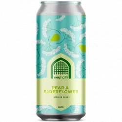 Pear & Elderflower - Vault City - Candid Beer