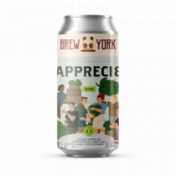 Brew York Appreci8 (CANS) - Pivovar