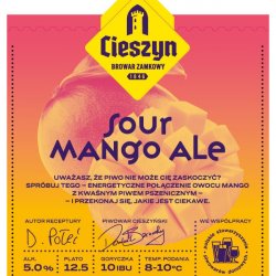 Sour Mango Ale  Zamkowy Cieszyn - Manoalus