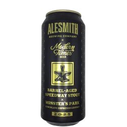 AleSmith Brewing Company Barrel Aged Speedway Stout: Monsters Park Chocolate Espresso Edition