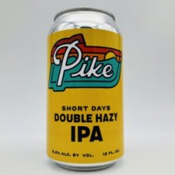 Pike Short Days Hazy Double IPA Can - Bottleworks