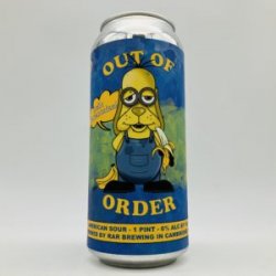 RAR Out of Order Banana + Lemon + Vanilla + Lactose Sour Can - Bottleworks