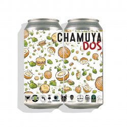 Dos Dingos ChamuyaDos - Doble NEIPA con Alfajores & Coco (Pack 4 - 440ml) - Dos Dingos