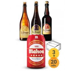 Mahou 5 Estrellas + Momento Gourmet Holandés - Escerveza