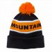 MountainCrafted Vintage Beanie (Orange Black) 