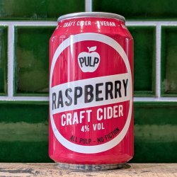 Pulp  Raspberry Craft Cider - Dead Time Beers