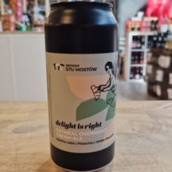 Stu Mostow  Delight Is Right (Cream Ale) - Het Biermeisje