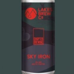 Lakes Brew Co x Chapter  Sky Iron  8% - The Black Toad