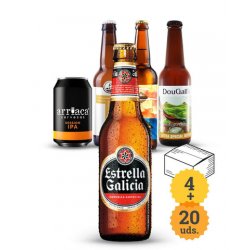 Estrella Galicia + Artesanas nacionales - Escerveza