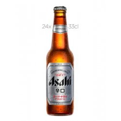 Cerveza Asahi Super Dry - Caja de 24 botellas 33cl - Vinopremier