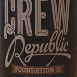 Crew Republic Foundation 11 - Bierlager