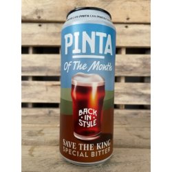 Save The King Special Bitter 5% - Zombier