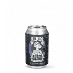 Sidra mora de Maeloc, pack 12 latas de 33 cl - Bigcrafters - Estrella Galicia