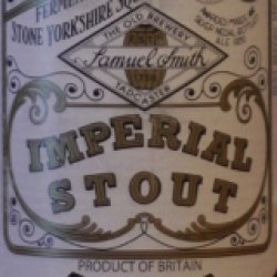 Samuel Smith Imperial Stout - Bierlager