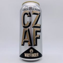 Wayfinder CZAF Czech Pilsner Can --> 2552 - Bottleworks