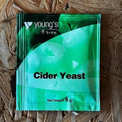 Cider Yeast - 5g - Youngs - Brewbitz Homebrew Shop