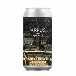 Ārpus Brewing Co. TDH Riwaka X Nelson X Citra X Mosaic IPA Ārpus Brewing Co. TDH Riwaka X Nelson X Citra X Mosaic IPA