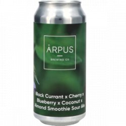 Ārpus Brewing Co. Black Currant x Cherry x Blueberry x Coconut x Almond Smoothie Sour Ale