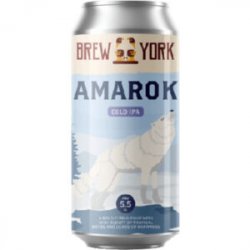 Brew York  Amarok Cold IPA (Cans)(44cl) - Chester Beer & Wine