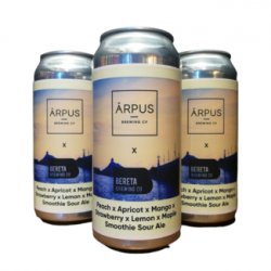 ARPUS  BERETA - PEACH x APRICOT x MANGO x STRAWBERRY x LEMON x MAPLE SMOOTHIE SOUR ALE - Little Beershop