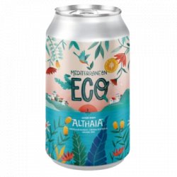 Mediterranean Eco Lager - Lata Althaia                                                                                                  Lager - OKasional Beer