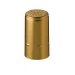 Capucha de corcho de PVC dorado - Bolsa 25u 