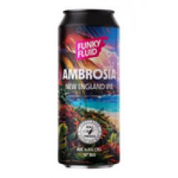 Funky Fluid: Ambrosia - puszka 500 ml - Piwne Mosty - Stu Mostow