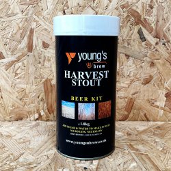 Youngs Harvest Stout Beer Kit - 30 Pints - Brewbitz Homebrew Shop