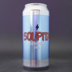 Garage Beer Co - Soupita - 4% (440ml) - Ghost Whale