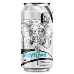 One Drop Brewing Greytown Cream Smoothie Sour 440ml - The Beer Cellar