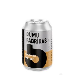 Alus Sakiškės Brewery SMOKED HELLES (0,33 l skard.) - Gero Alaus Parduotuvė