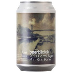 Beerbliotek Port Side Barrel Aged Porter 330ml - The Beer Cellar