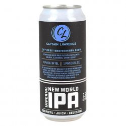 Captain Lawrence 18th Orbit Anniversary Brew Imperial IPA - CraftShack