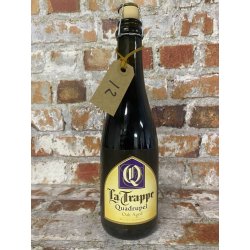 La Trappe Quadrupel — Oak Aged Batch 12 - Gerijptebieren.nl