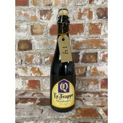 La Trappe Quadrupel — Oak Aged Batch 14 - Gerijptebieren.nl