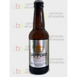 Sapporo premium beer 33 cl - Cervezas Diferentes