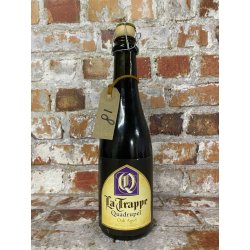 La Trappe Quadrupel — Oak Aged Batch 18 - Gerijptebieren.nl