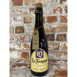 La Trappe Quadrupel — Oak Aged Batch 19 - Gerijptebieren.nl