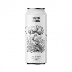 Mash Gang Hand that Feeds - 0.5% - Dry Coffee Stout - 440ml - 12 Pack - Mash Gang